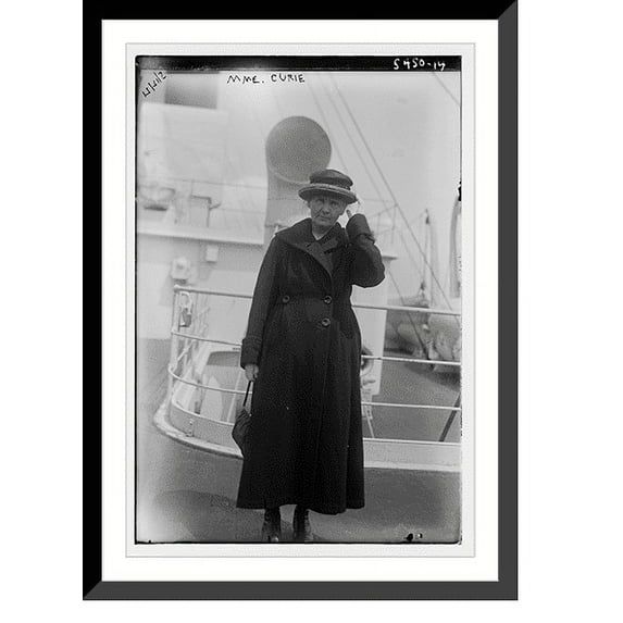 Historic Framed Print, Mme Curie, 17-7/8" x 21-7/8"