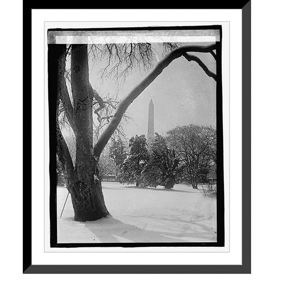 Historic Framed Print, Monument, 3/7/23, 17-7/8" x 21-7/8"
