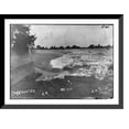thumbnail image 1 of Historic Framed Print, Moreauville, La., on Bayou des Glaises, crevasse near town.A.B. Tarver, photo., 17-7/8" x 21-7/8", 1 of 9