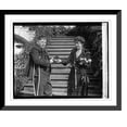 thumbnail image 1 of Historic Framed Print, Mrs. Coolidge & L.B. Clark, [11/8/23], 17-7/8" x 21-7/8", 1 of 9