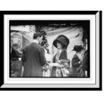 thumbnail image 1 of Historic Framed Print, Mrs. Frank Gould, and unidentified gentleman, Hope Farm Fair, 17-7/8" x 21-7/8", 1 of 9