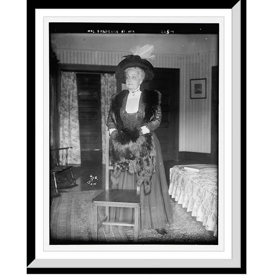 Historic Framed Print, Mrs. Fred'k Nathan, 17-7/8" x 21-7/8"