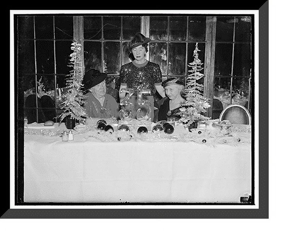 Historic Framed Print, Mrs. Jane Elliot, Mrs. Harris, Mrs. Henry C ...
