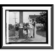 thumbnail image 1 of Historic Framed Print, Mrs. LaFollette at Mt. Lake Park, Md., [9/29/24] - 4, 17-7/8" x 21-7/8", 1 of 9