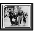 thumbnail image 1 of Historic Framed Print, [Mrs. Ruth E. Tinsley, being dragged from a Richmond, Va. department store by two policemen, after she refused to move on during picketing], 17-7/8" x 21-7/8", 1 of 9