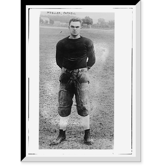 Historic Framed Print, Mueller, Cornell, 17-7/8" x 21-7/8"