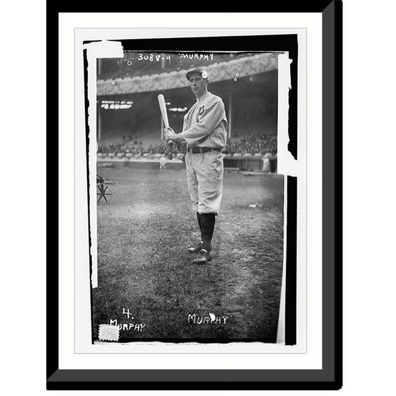 Historic Framed Print, Murphy, Phila NL, 1914, 17-7/8" x 21-7/8"
