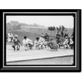 thumbnail image 1 of Historic Framed Print, NATIONAL BEAGLE CLUB OF AMERICA. JUDGING DOGS. G. MIFFLIN WHARTON; 3 WHIPS; CHETWOOD SMITH; F.D. STUART; A.S. BURDEN, 17-7/8" x 21-7/8", 1 of 9