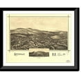 thumbnail image 1 of Historic Framed Print, NH Greenville 1886 MAP, 17-7/8" x 21-7/8", 1 of 9