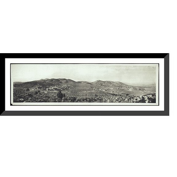 Historic Framed Print, NV Veteran 1912 PHOTO, 36-3/8" x 8-3/8"