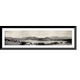 thumbnail image 1 of Historic Framed Print, NY Mirror Lake 1907, 36-3/8" x 8-3/8", 1 of 9