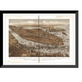 thumbnail image 1 of Historic Framed Print, NY New York 1875 MAP, 17-7/8" x 21-7/8", 1 of 9