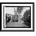thumbnail image 1 of Historic Framed Print, Natl. War Mothers of Dist. plant tree at Lincoln Memorial, 10/13/24 - 2, 17-7/8" x 21-7/8", 1 of 9