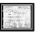 thumbnail image 1 of Historic Framed Print, Naval Ordnance Test Station Inyokern, Dispensary, Main Site, Lauritsen Road at McIntyre Street, Ridgecrest vicinity, Kern County, CA - 3, 17-7/8" x 21-7/8", 1 of 9