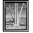 thumbnail image 1 of Historic Framed Print, Naval Ordnance Test Station Inyokern, Randsburg Wash Facility Target Test Towers, Tower Road, China Lake vicinity, Kern County, CA - 6, 17-7/8" x 21-7/8", 1 of 9