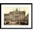 thumbnail image 1 of Historic Framed Print, New City Hall Munich Bavaria Germany, 17-7/8" x 21-7/8", 1 of 9