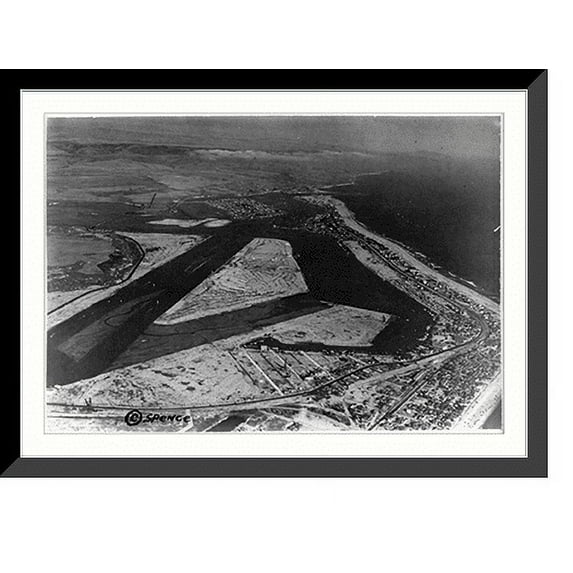 Historic Framed Print, Newport Beach, Calif., 9/2/29, 17-7/8" x 21-7/8"