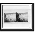thumbnail image 1 of Historic Framed Print, Niagara. General view of the Horseshoe Fall from Biddle's Stair Case, 17-7/8" x 21-7/8", 1 of 9