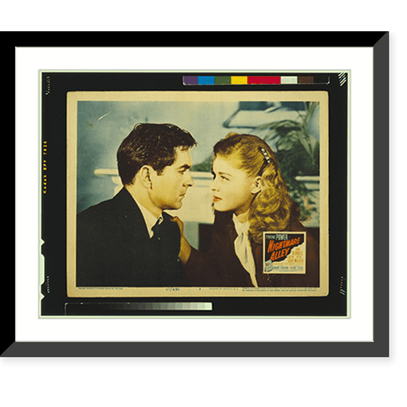 Historic Framed Print, Nightmare alley - 2, 17-7/8" x 21-7/8"