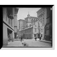 thumbnail image 1 of Historic Framed Print, [Old State House front from Court Street, Boston, Mass.], 17-7/8" x 21-7/8", 1 of 9