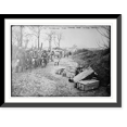 thumbnail image 1 of Historic Framed Print, On Maubeuge Rd. . coming from 1st line trenches, 17-7/8" x 21-7/8", 1 of 9