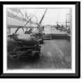 thumbnail image 1 of Historic Framed Print, On deck of the U.S.S. Pawnee. off Charleston, S.C., 17-7/8" x 21-7/8", 1 of 9