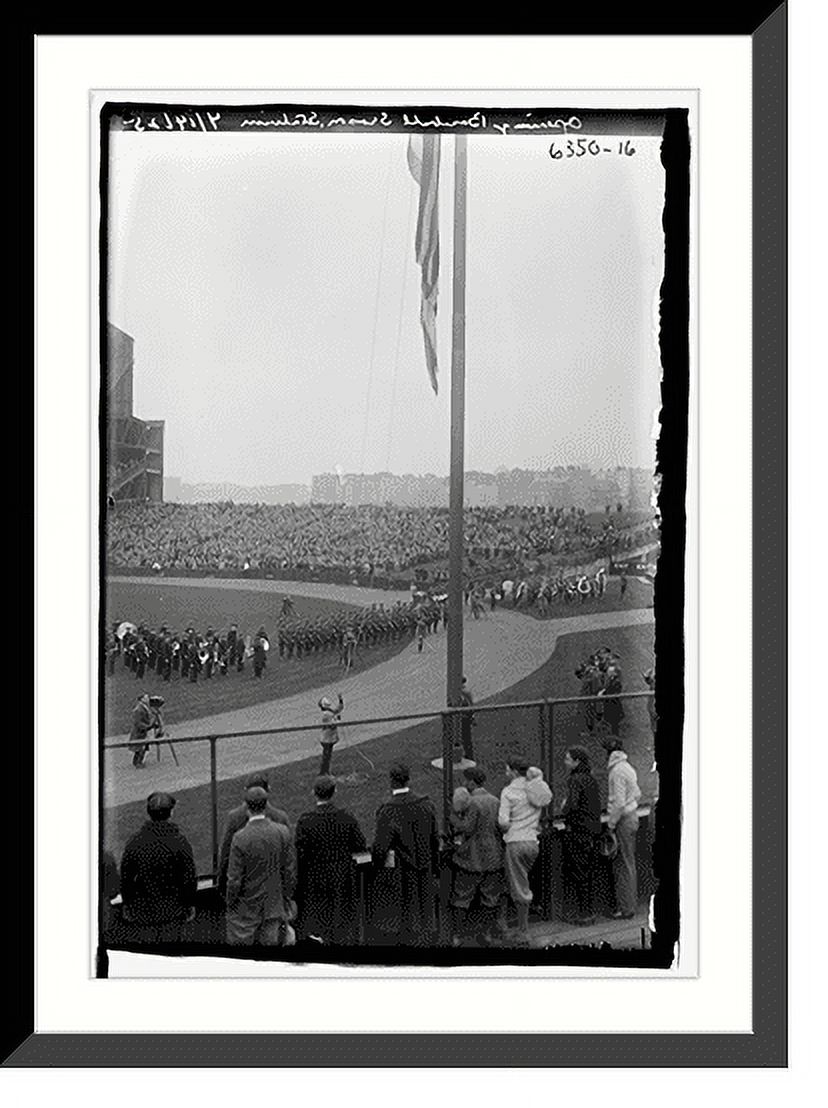 Historic Framed Print, Opening baseball season, Stadium, 4/14/1925, 17 ...