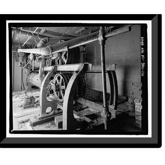Historic Framed Print, Ormond Hotel, 15 East Granada, Ormond Beach, Volusia County, FL - 121, 17-7/8" x 21-7/8"