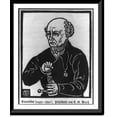 thumbnail image 1 of Historic Framed Print, [Paracelsus, 1493-1541, half-length portrait, facing left], 17-7/8" x 21-7/8", 1 of 9