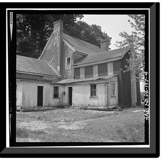 Historic Framed Print, Parson Thorne Mansion, 501 Northwest Front Street, Milford, Kent County, DE - 3, 17-7/8" x 21-7/8"