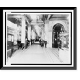 thumbnail image 1 of Historic Framed Print, [Peacock Alley" in the old Waldorf-Astoria Hotel, where the rich and famous once congregated]", 17-7/8" x 21-7/8", 1 of 9