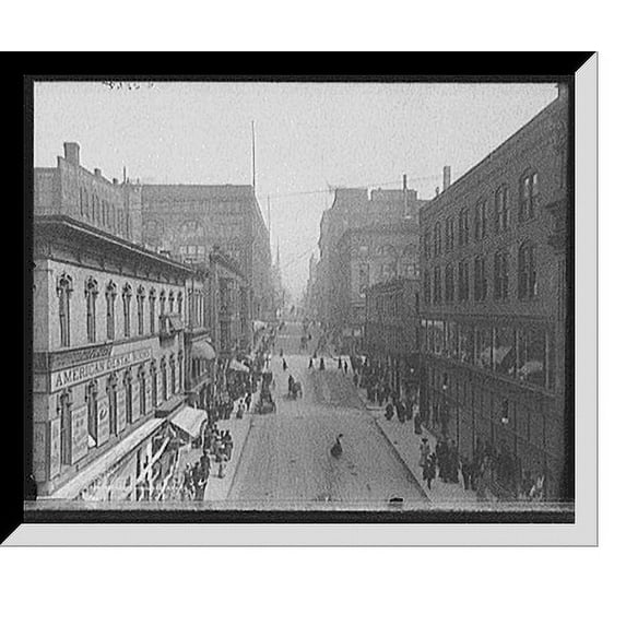 Historic Framed Print, Petticoat Lane, Kansas City, Mo., 17-7/8" x 21-7/8"