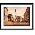 thumbnail image 1 of Historic Framed Print, Piazzi di Spagna Rome Italy, 17-7/8" x 21-7/8", 1 of 9