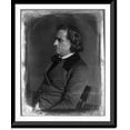 thumbnail image 1 of Historic Framed Print, [Pierre Soule, half-length portrait, seated, left profile], 17-7/8" x 21-7/8", 1 of 9