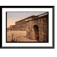 thumbnail image 1 of Historic Framed Print, Pitti Palace royal residence Florence Italy, 17-7/8" x 21-7/8", 1 of 9