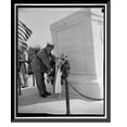 thumbnail image 1 of Historic Framed Print, [Placing Wreath on Tomb of Unknown Soldier, Arlington], 17-7/8" x 21-7/8", 1 of 9