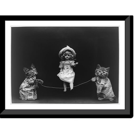 Historic Framed Print, Playtime, 17-7/8" x 21-7/8"