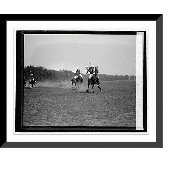 Historic Framed Print, Polo game bet. 6th & 16th Field Artillery, 5/27/26 - 3, 17-7/8" x 21-7/8"