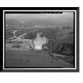 thumbnail image 1 of Historic Framed Print, Prado Dam, Outlet Works, Santa Ana River near junction of State Highways 71, Corona vicinity, Riverside County, CA - 15, 17-7/8" x 21-7/8", 1 of 9