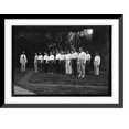 thumbnail image 1 of Historic Framed Print, President Wilson's Cabinet preparing for exercise, Aug. 1917, 17-7/8" x 21-7/8", 1 of 9