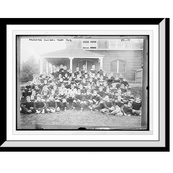 Historic Framed Print, Princeton football team, 17-7/8" x 21-7/8"