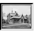 thumbnail image 1 of Historic Framed Print, Public Library, Concord, Mass., 17-7/8" x 21-7/8", 1 of 9