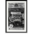 thumbnail image 1 of Historic Framed Print, Pullman compartment cars through trains . interior of dining cars on the Cincinnati, Hamilton & Dayton R.R., 17-7/8" x 21-7/8", 1 of 9