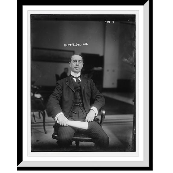 Historic Framed Print, R.E. Dowling - 2, 17-7/8" x 21-7/8"