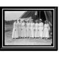 thumbnail image 1 of Historic Framed Print, RED CROSS, AMERICAN. WOMEN'S NATIONAL SERVICE SCHOOL; RED CROSS INSTRUCTIONS IN CARE OF SICK. NURSES, 17-7/8" x 21-7/8", 1 of 9