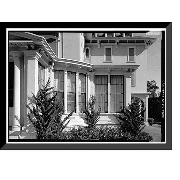 Historic Framed Print, Ralston Hall, Ralston Avenue, Belmont, San Mateo County, CA - 12, 17-7/8" x 21-7/8"