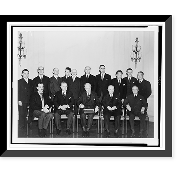 Historic Framed Print, Recipients of honors at Franklin Institute Medal Day Philadelphia, Pa., 17-7/8" x 21-7/8"