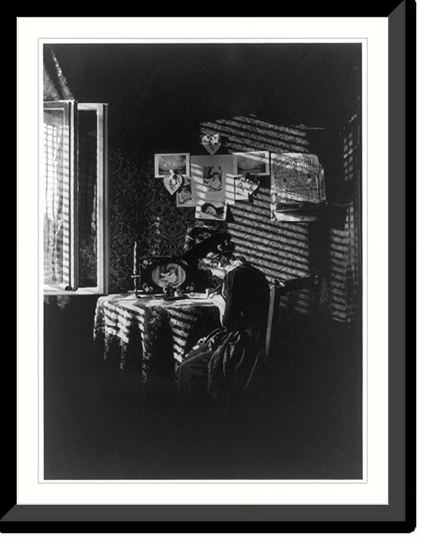 Historic-Framed-Print-Repr-of-