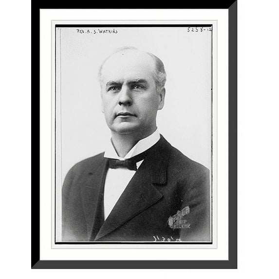 Historic Framed Print, Rev. A. S. Watikins, 17-7/8" x 21-7/8"