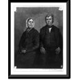 thumbnail image 1 of Historic Framed Print, Rev. Peter Cartwright and his wife.Engraved by T. Johnson., 17-7/8" x 21-7/8", 1 of 9